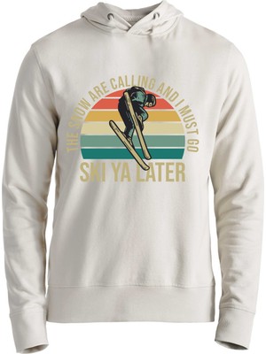 Alfa Tshirt Ski Ya Later Ekru Sweatshirt