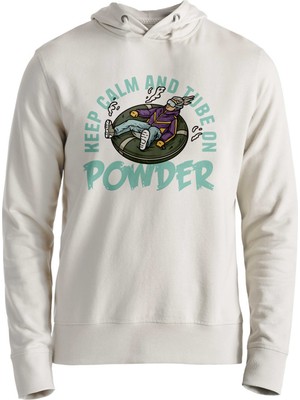 Alfa Tshirt Powder Snowboard Ekru Sweatshirt