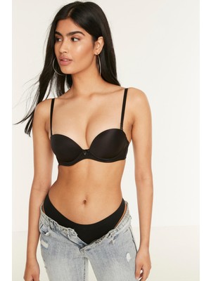 Kadın Push-Up Çift Dolgulu Siyah Sütyen 337040