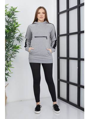 Banada Moda  Kanguru Cepli Sweatshirt