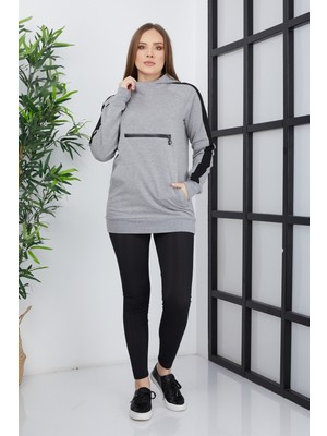 Banada Moda  Kanguru Cepli Sweatshirt