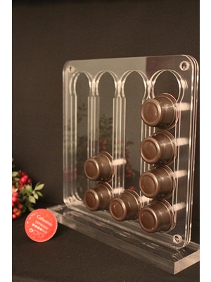 Tchıbo Uyumlu Çift Taraflı Kahve Kapsül Tutucu - Düzenleyici -Organizer