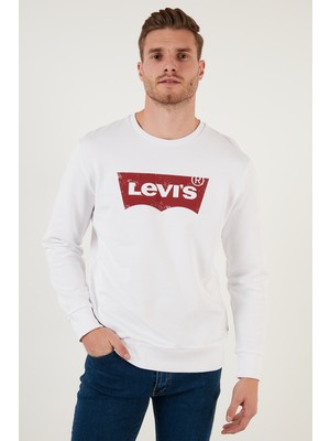 Levi's Pamuklu Regular Fit Bisiklet Yaka Sweat Erkek Sweat A4911