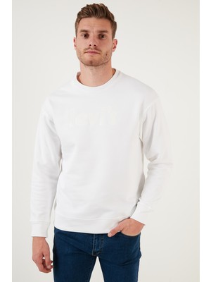 Levi's Pamuklu Relaxed Fit Bisiklet Yaka Sweat Erkek Sweat A2826