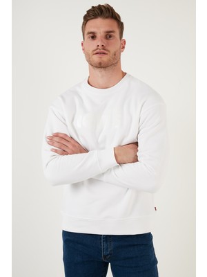 Levi's Pamuklu Relaxed Fit Bisiklet Yaka Sweat Erkek Sweat A2826