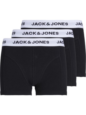 Jack & Jones 3'lü Düz Ren K Boxer Paketi- Çocuk-12217601