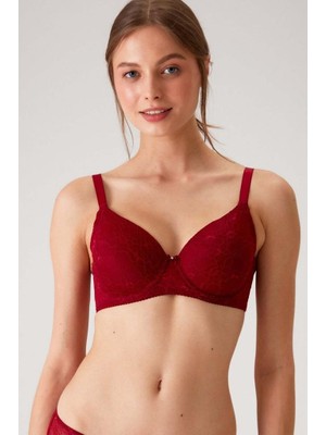 Pierre Cardin Kadın  Balenli Desteksiz Dantelli Tek Sütyen 6224