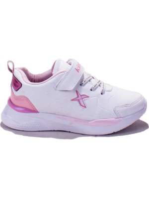 Kinetix Felıx Pu Beyaz Pembe Günlük Kız Çocuk Spor Ayakkabı