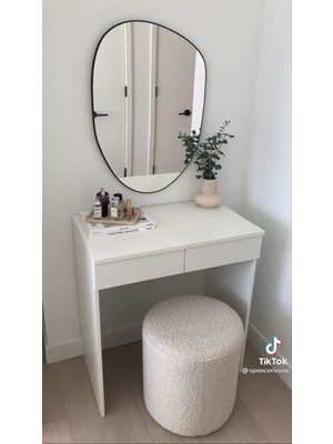 Cg Home Asimetrik Ayna 75X55 Konsol Aynası, Dresuar, Tuvalet Aynası. 1.kalite Şişecam Marka Ayna