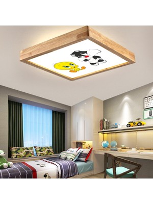 Wood Design World Ahşap Çerçeve Çocuk Odası LED Aydınlatma