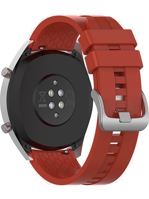 Basias Huawei Gt Runner / Gt 2e / Huawei Watch 3 / Watch 3 Pro Classic-Elite (46MM) Silikon Kordon Kayış