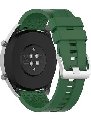 Basias Amazfit Gtr3 / Gtr3 Pro / Gtr 2e (47MM) Silikon Kordon Kayış