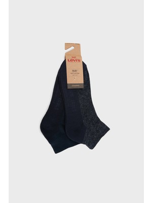 Levi's Pamuklu Streç 2 Pack Çorap Erkek Çorap 77319