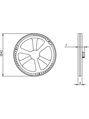 Iz Yapı Asma Klozet Montaj Seti 25 Mm