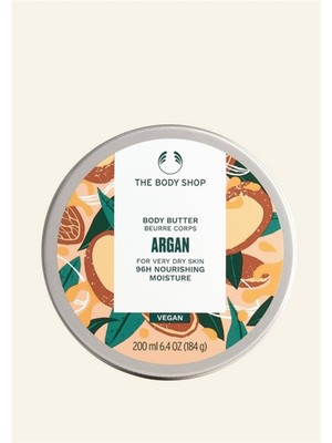 The Body Shop Wild Argan Oil Body Butter Vücut Nemlendiricisi 200 ML