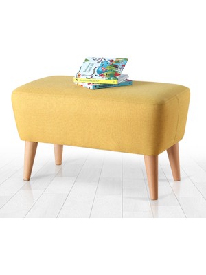 Lorence Home Moouv Çocuk Bench Puf - Sarı