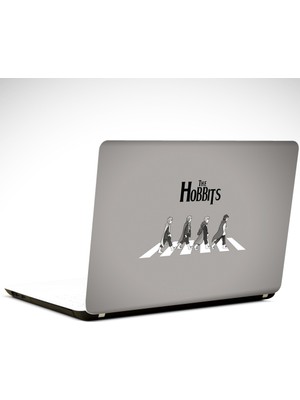 Hobbits Minimal Laptop Sticker