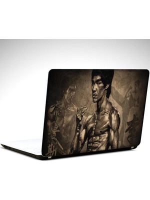 Bruce Lee Laptop Sticker