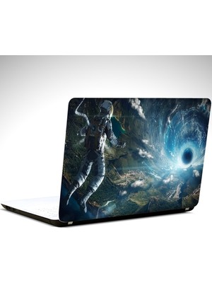 Astronot Laptop Sticker