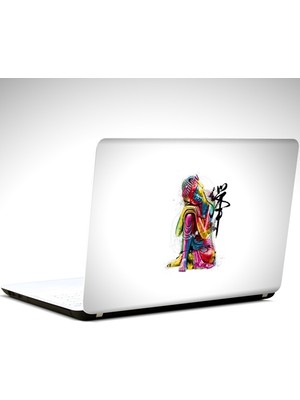Buda Laptop Sticker