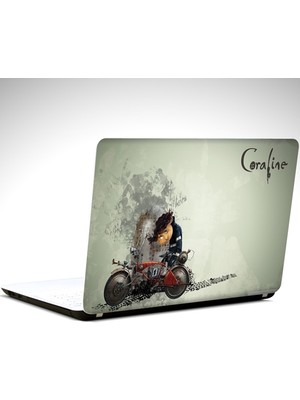 Coraline Laptop Sticker