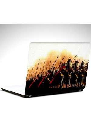 300 Spartalı Mızrak Laptop Sticker