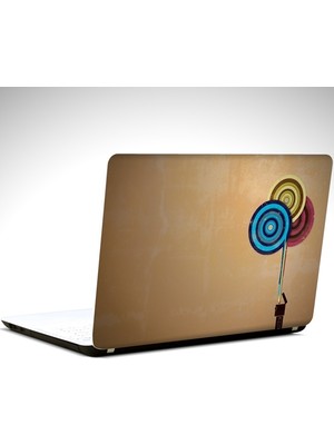 Retro Laptop Sticker