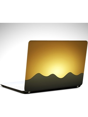 Gün Batımı Laptop Sticker