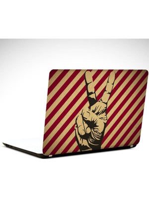 Barış Retro Laptop Sticker