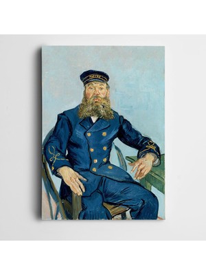 Vincent Van Gogh Portret Van De Postbode Joseph Roulin Kanvas Tablo