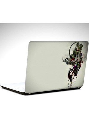 Renkli Topraklar Laptop Sticker