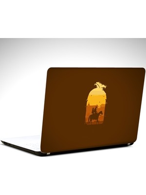 At Minimal Laptop Sticker