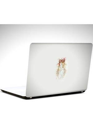 Kuşlar Minimal Laptop Sticker