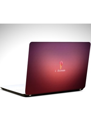 Scream Laptop Sticker