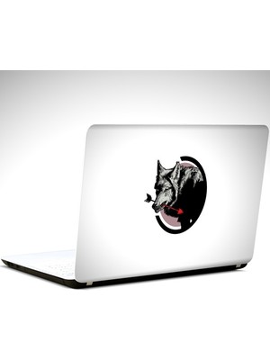 Kurt ve Ok Laptop Sticker