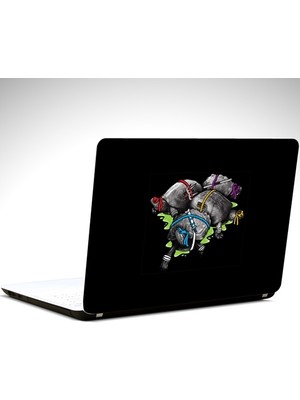 Ninja Kaplumbağalar Laptop Sticker