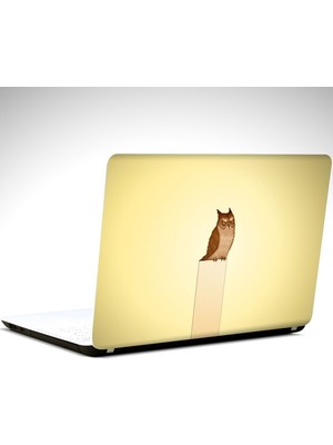 Dekolata Baykuş Laptop Sticker