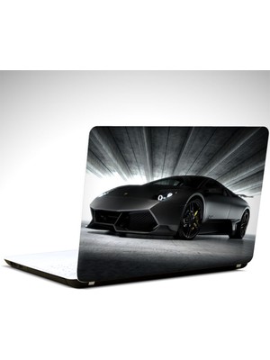 Posche Işıklar Laptop Sticker