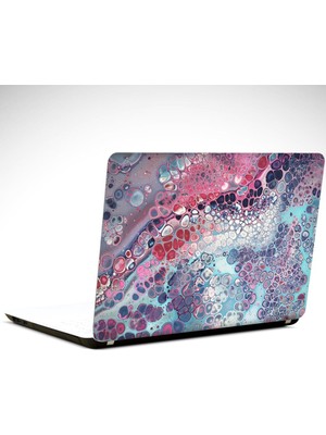 Soyut Baloncuklar Laptop Sticker