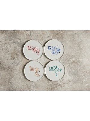 Lucra Concept The Charm Collection 20 cm Tatlı Tabağı 2'li Set