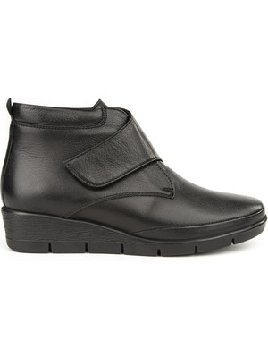 Muya Montana 6 Nokta Anatomik Taban Hakiki Deri Kadın Bot