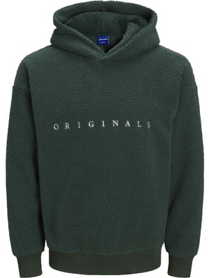 Jack & Jones Kapüsonlu Teddy Sweatshirt- Copenhagen