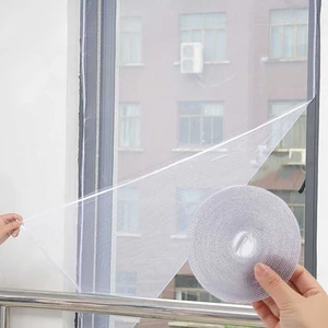 Pencere Sineklik Hazır Pencere Sinekliği Cırt Bantlı 100X150 cm TYC00481119274