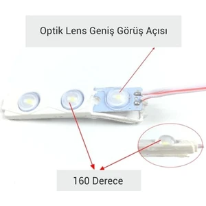 Cata Modül LED Gunışığı Işık 2 Watt 10 Adet CT-4952-G