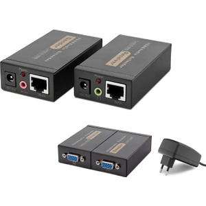 HDX1318(244) Extender Vga/audıo Cat6 100MT
