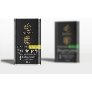 Natürel Sızma Soğuk Sıkım Zeytinyağı 3 lt