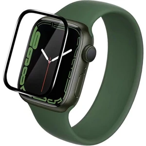 Apple Watch 41MM Ekran Koruyucu 3D Kavisli Pmma Nano Siyah Çerçeve