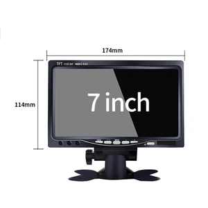 Ucuzcu Market 7 Inç Renkli Ekran + 4led Gece Görüşlü Geri Vites Kamera (Ikisi Bir Arada)