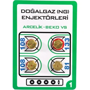 9 mm Doğalgaz Enjektör Ocak Memesi
