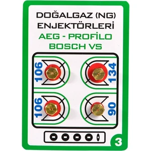 7 mm Doğalgaz Enjektör Ocak Memesi